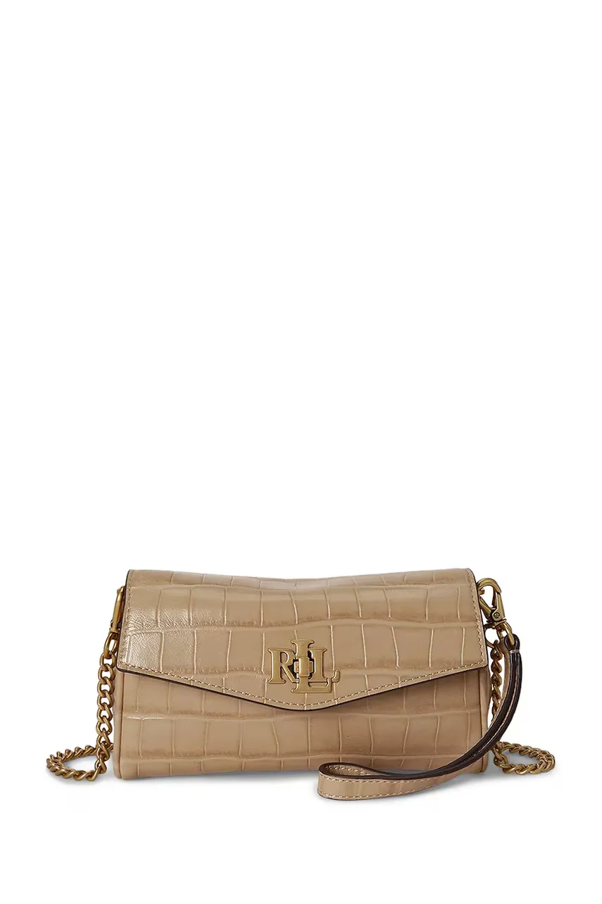 Lauren Ralph Lauren geantă crossbody pentru femei din piele