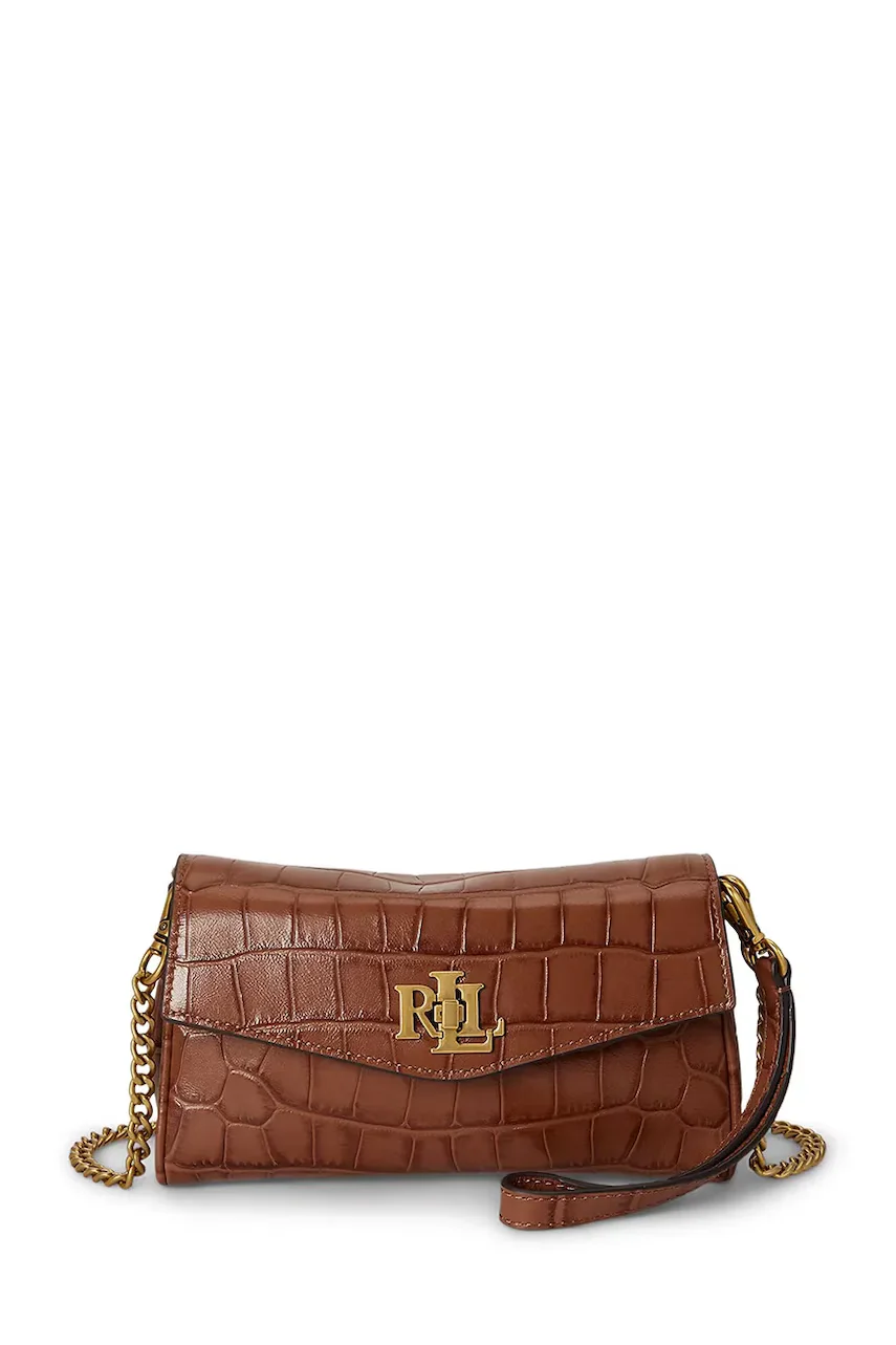Lauren Ralph Lauren geantă crossbody pentru femei din piele
