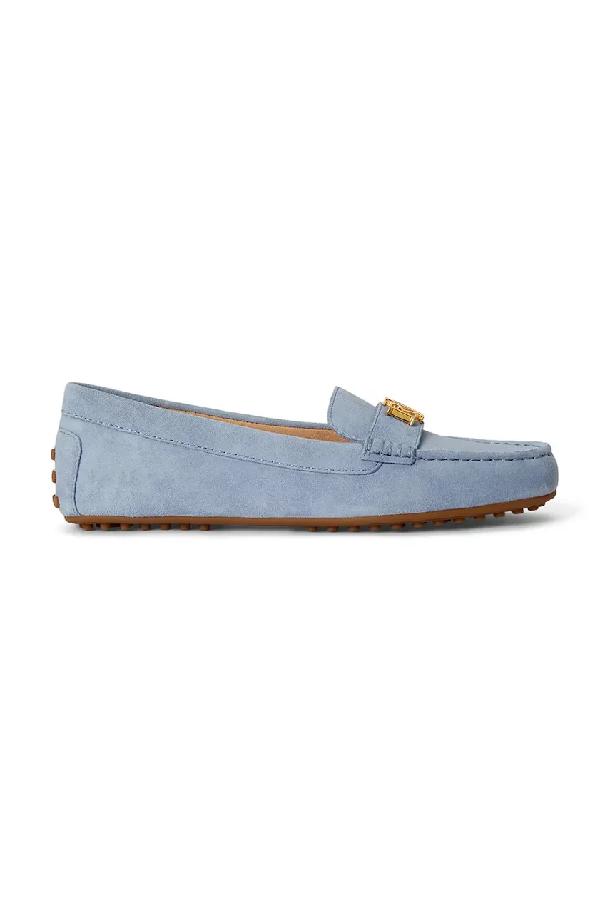 Lauren Ralph Lauren mocasini pentru femei din piele întoarsă Barnsbury