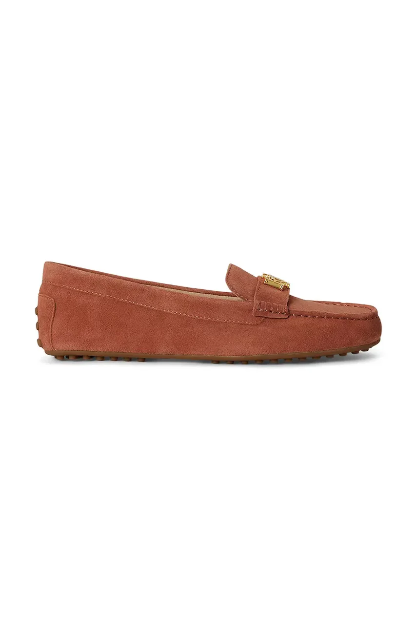 Lauren Ralph Lauren mocasini pentru femei din piele întoarsă Barnsbury