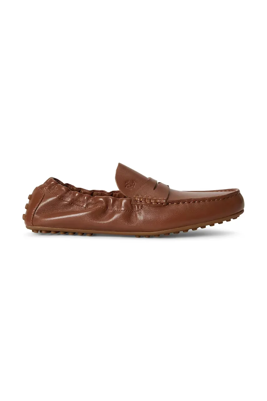 Lauren Ralph Lauren mocasini pentru femei din piele Wynnie Drvr