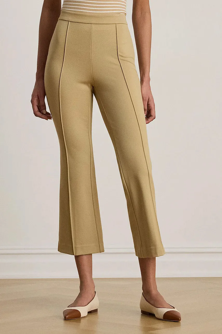 Lauren Ralph Lauren pantaloni pentru femei cu vâscoză