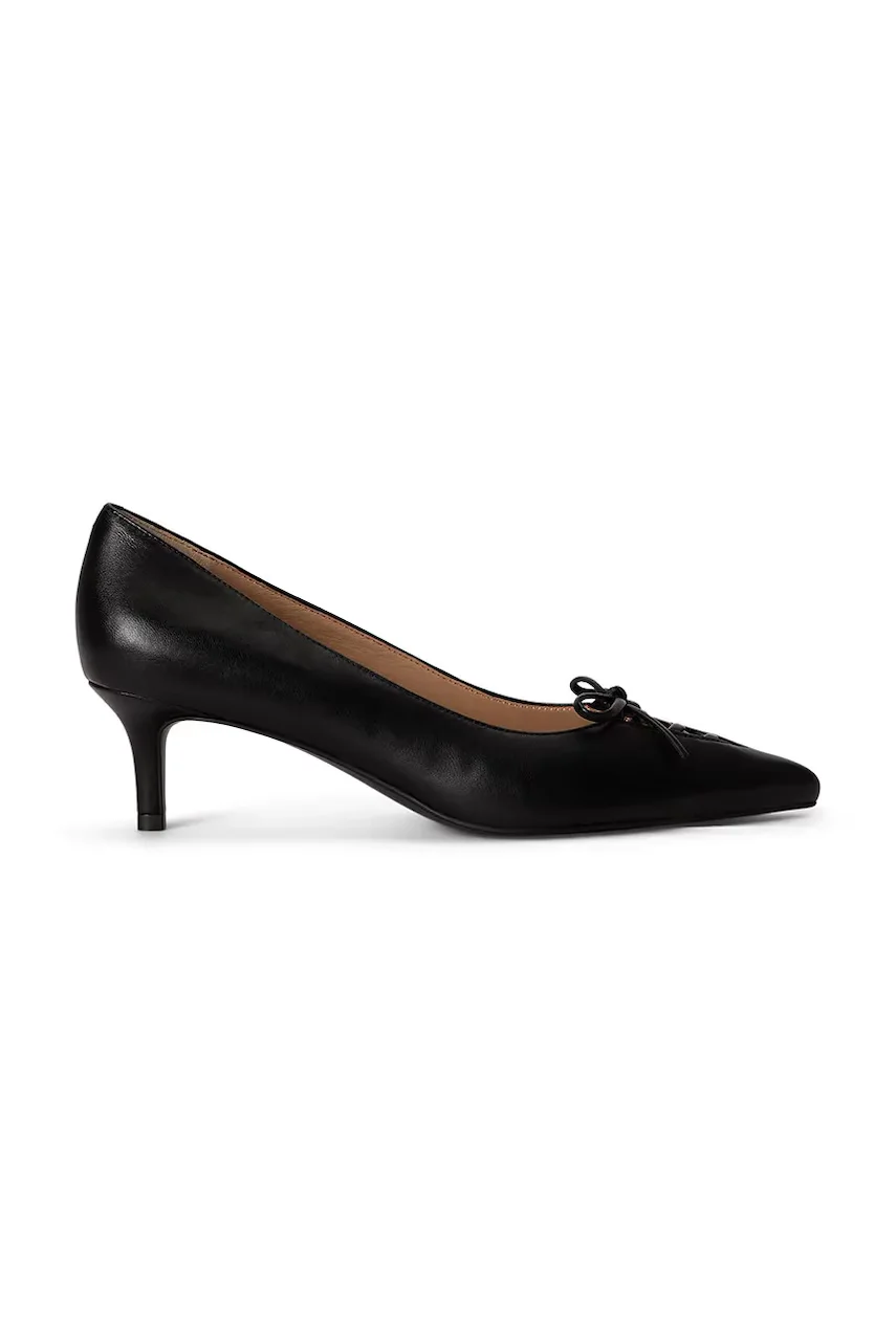 Lauren Ralph Lauren pantofi cu toc stiletto din piele Adrienne