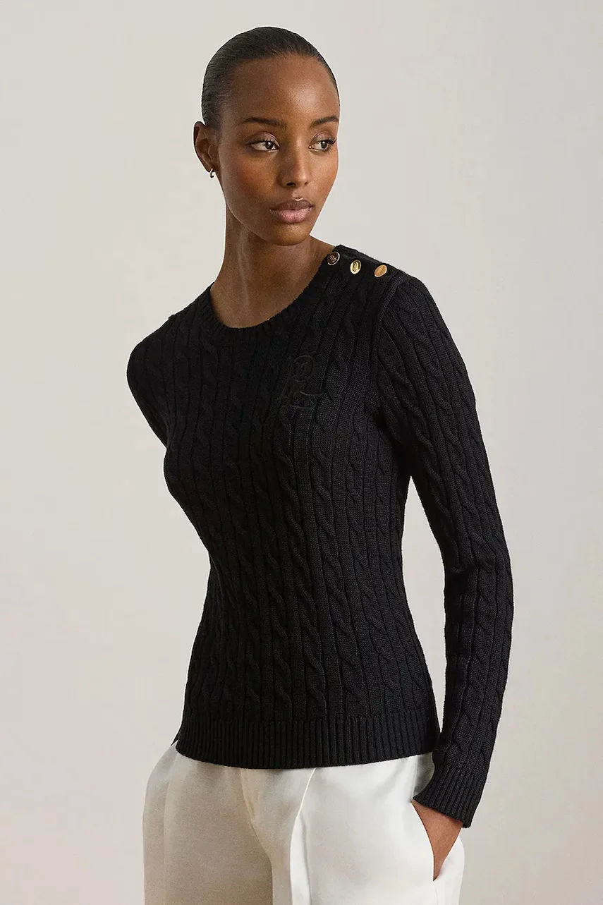 Lauren Ralph Lauren pulover pentru femei cu bumbac