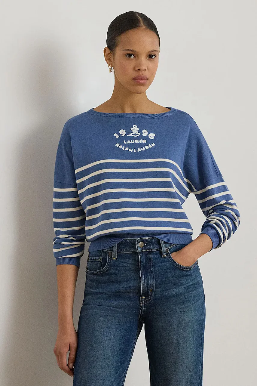 Lauren Ralph Lauren Pulover pentru femei din bumbac