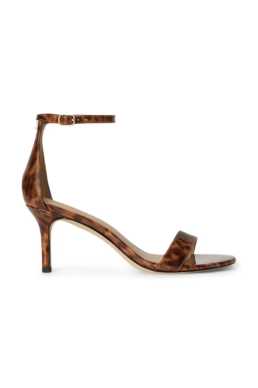 Lauren Ralph Lauren sandale cu toc cui din piele Allie Mid