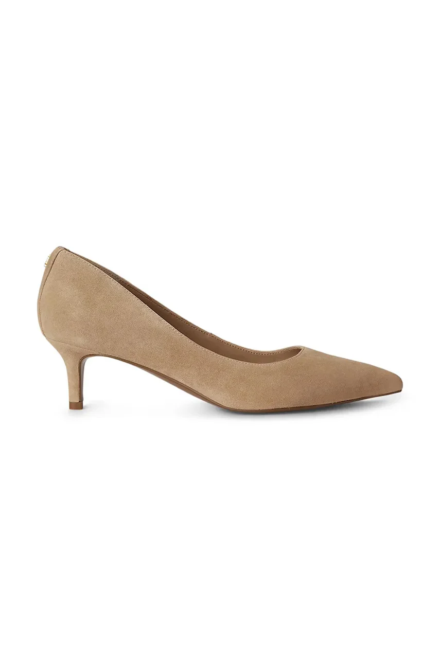 Lauren Ralph Lauren stilettos piele întoarsă Adrienne