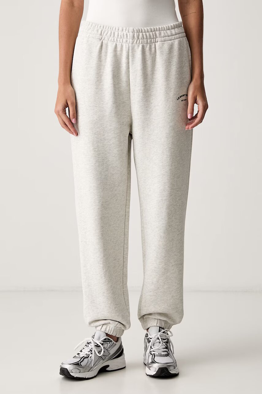 Le Privé pantaloni de trening pentru femei din bumbac VARSITY JOGGER