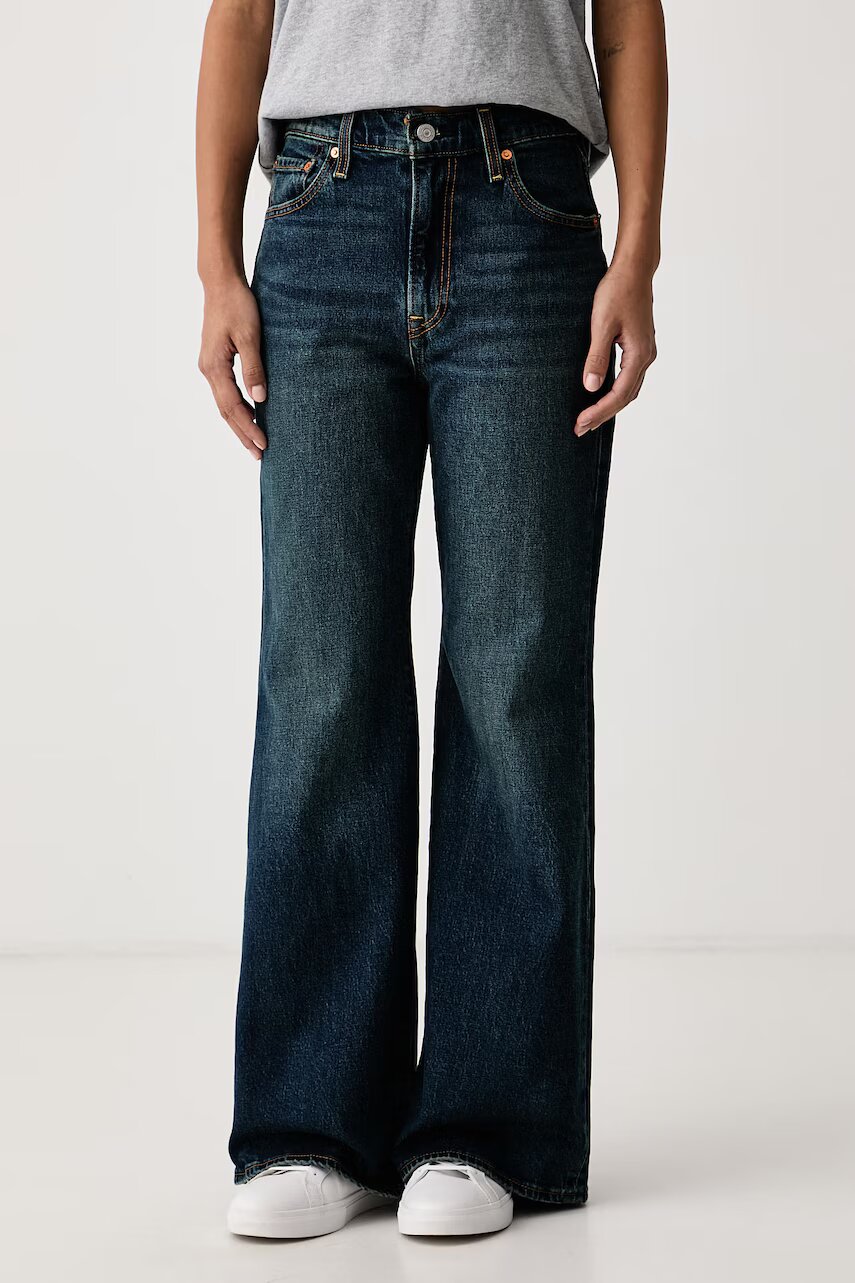 Levi's blugi flared pentru femei RIBCAGE FLARE H226