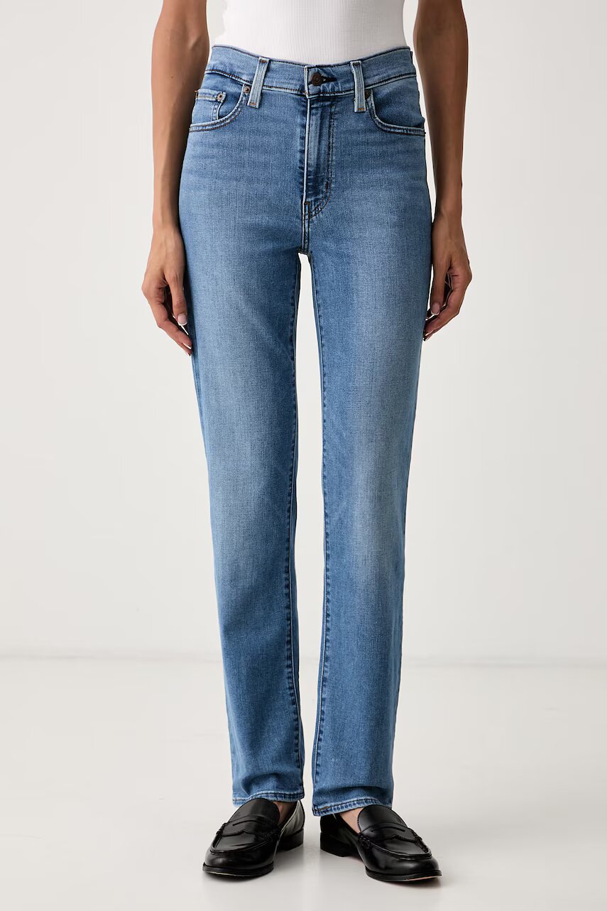 Levi's blugi slim fit pentru femei 722 HIGH RISE SLIM