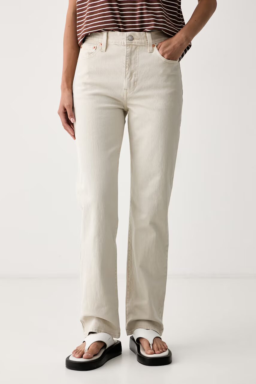 Levi's blugi slim fit pentru femei RIBCAGE SLIM