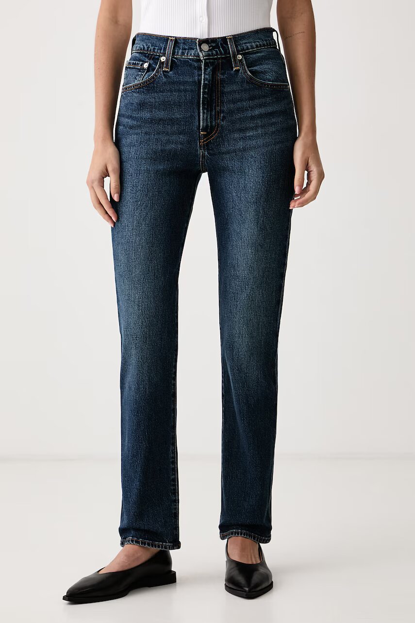 Levi's blugi slim fit pentru femei RIBCAGE SLIM