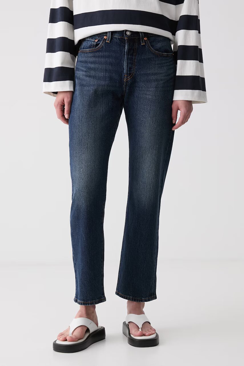 Levi's blugi straight pentru femei 501 CURVE
