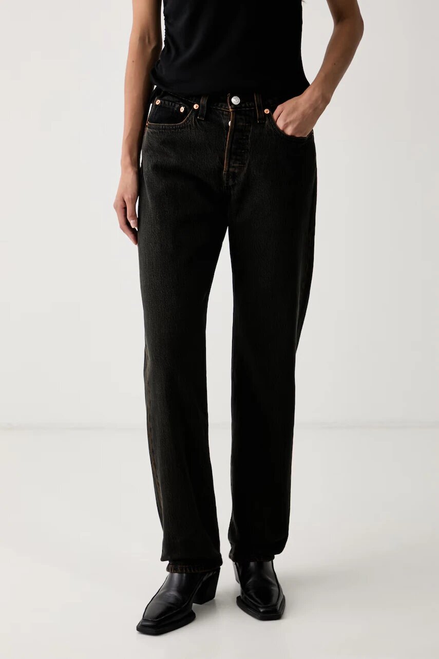 Levi's blugi straight pentru femei 501 CURVE