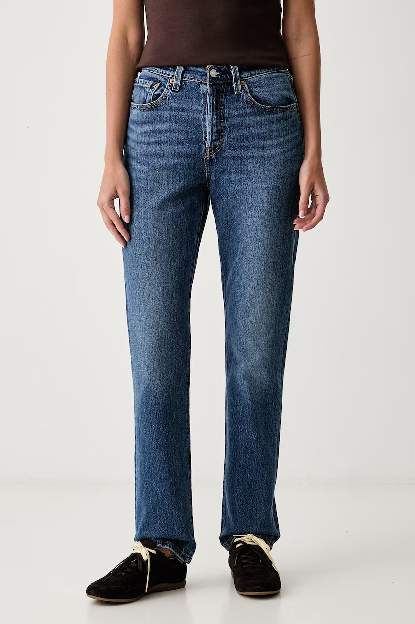 Levi's blugi straight pentru femei 501® JEANS FOR WOMEN