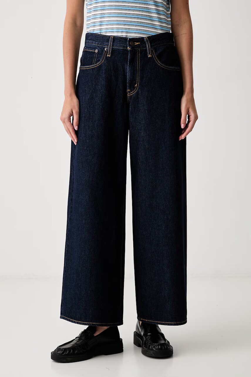Levi's blugi wide leg pentru femei MIDDY WIDE LEG