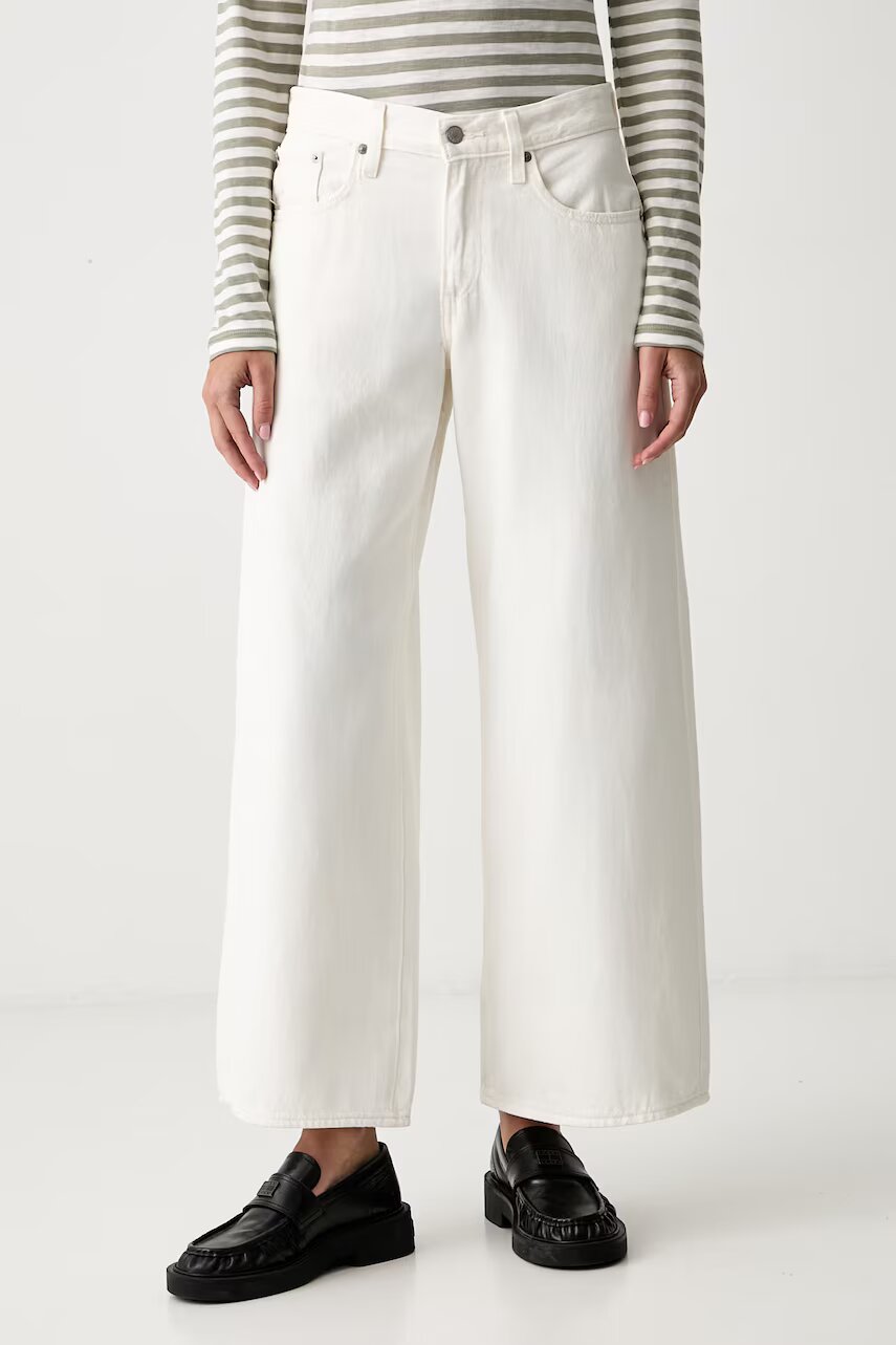 Levi's blugi wide leg pentru femei MIDDY WIDE LEG
