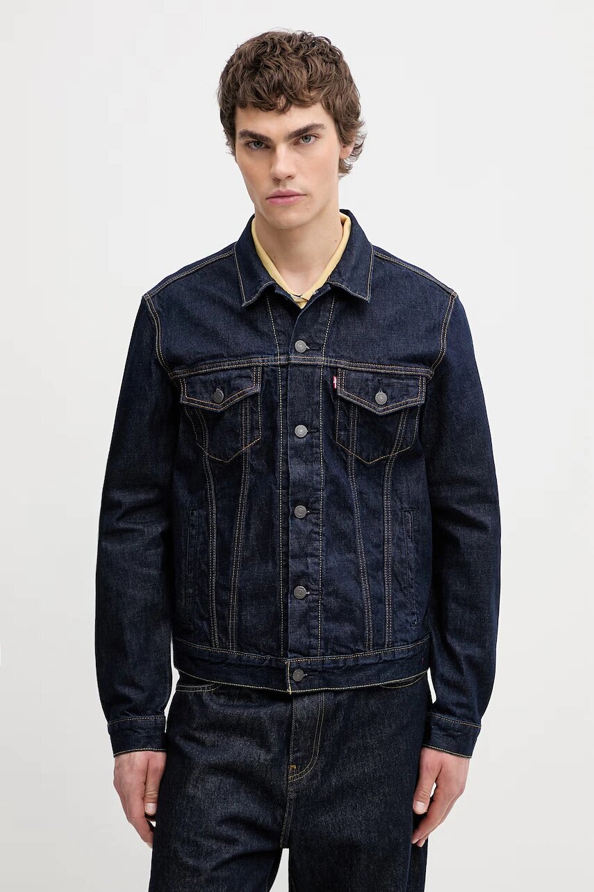 Levi's geacă de blugi pentru bărbați din denim THE TRUCKER JACKET