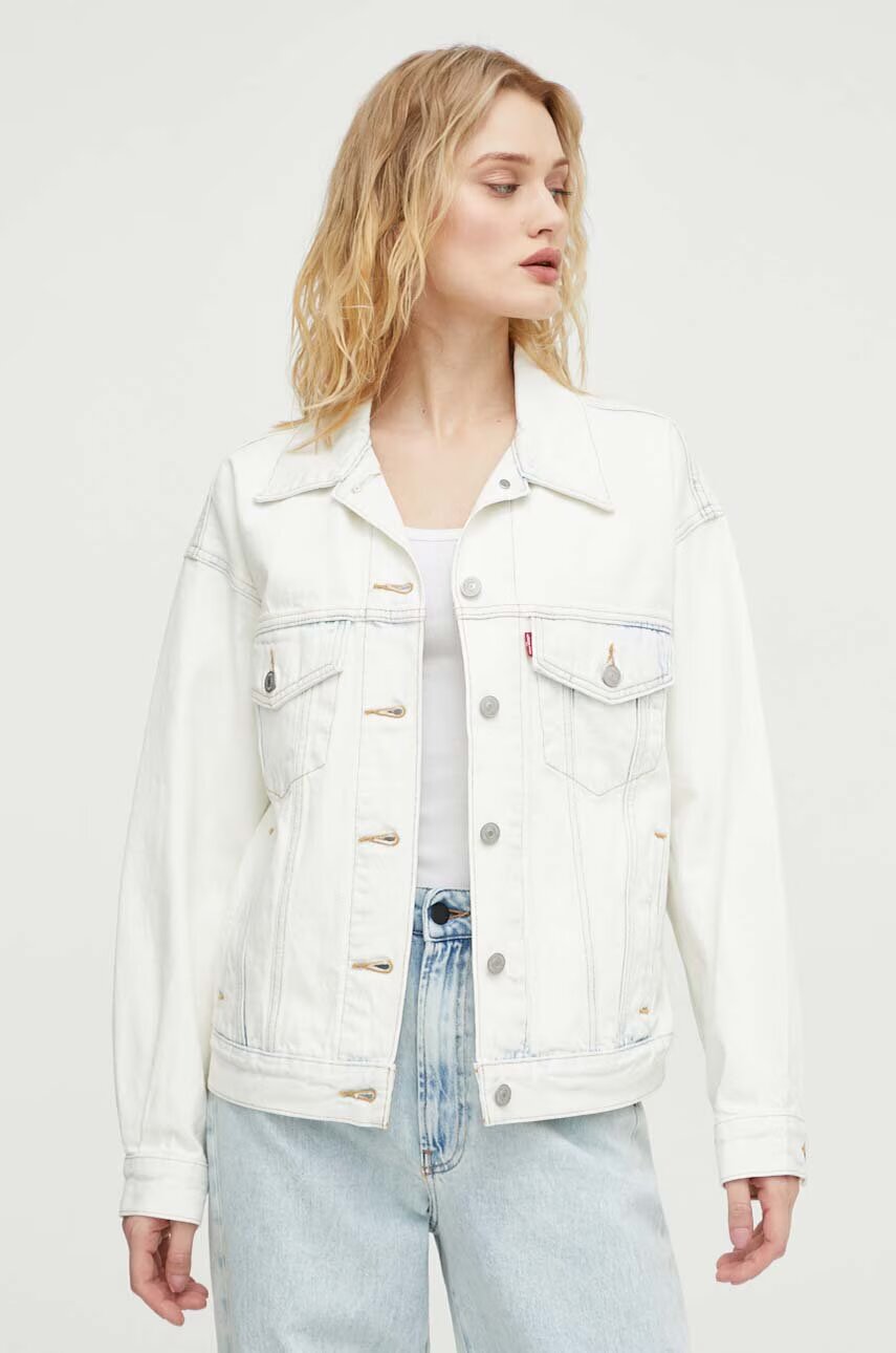 Levi's geacă oversize pentru femei din denim 90S TRUCKER