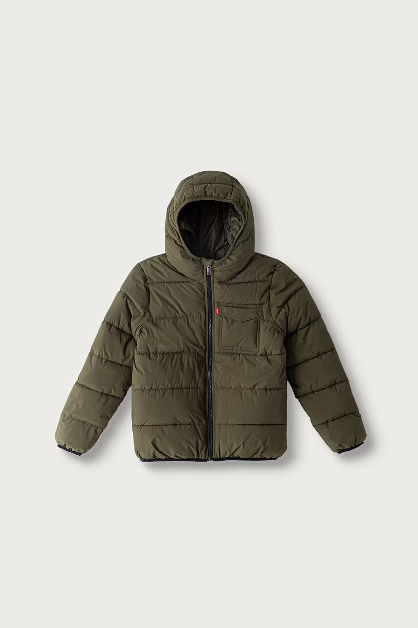 Levi's geacă petrecută pentru copii MEDIUM WEIGHT PUFFER