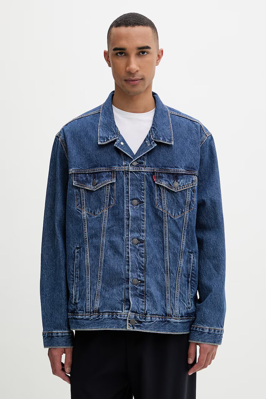 Levi's jachetă pentru bărbați din denim THE TRUCKER JACKET