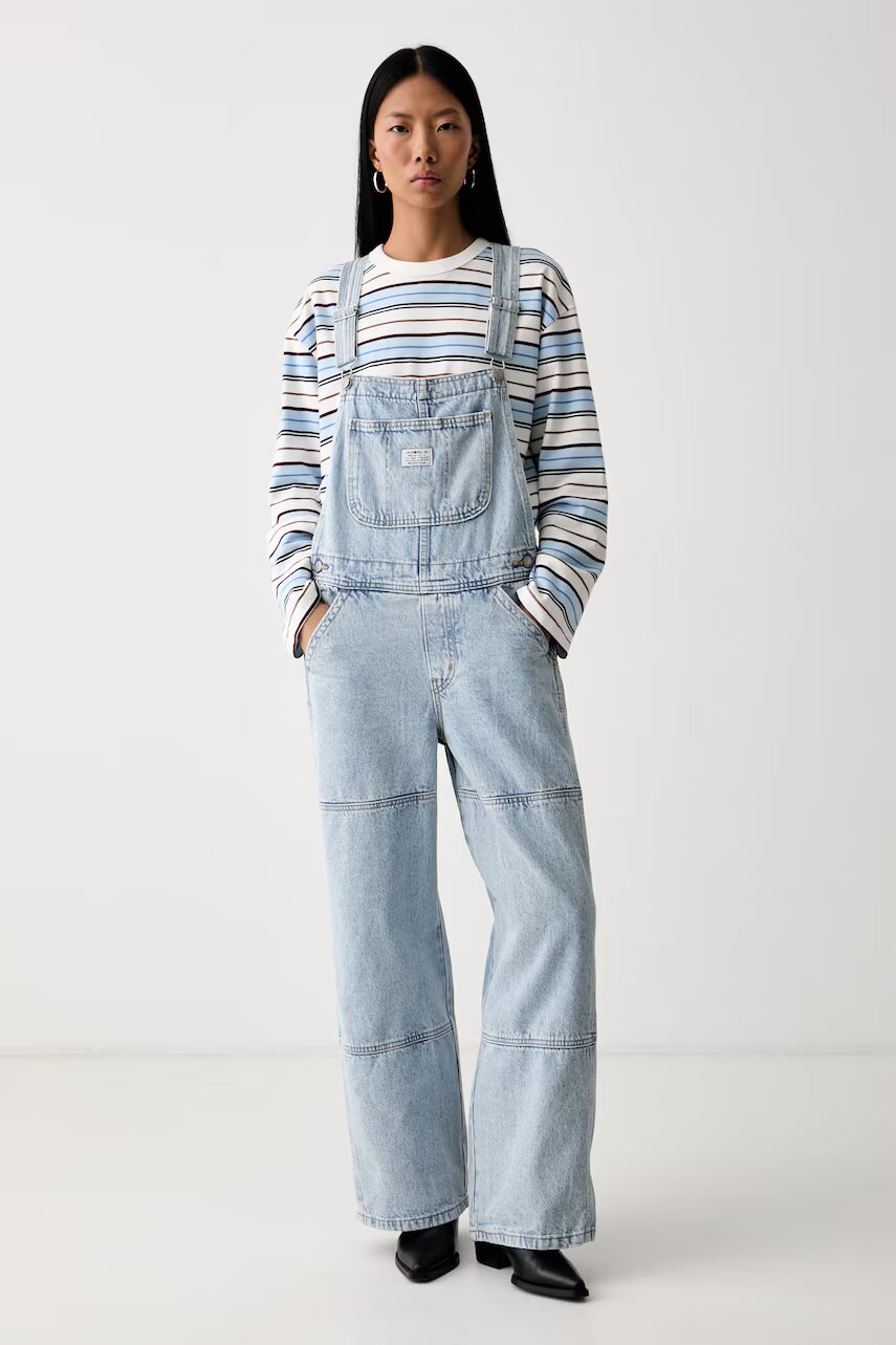 Levi's salopetă din denim pentru femei UTILITY OVERALL H226