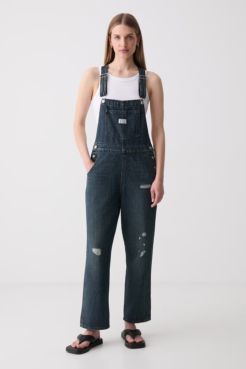 Levi's salopetă din denim pentru femei VINTAGE OVERALL