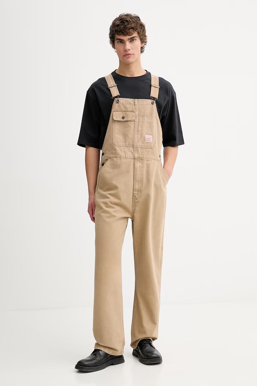 Levi's salopetă pentru bărbați LOOSE OVERALLS x WORKWEAR