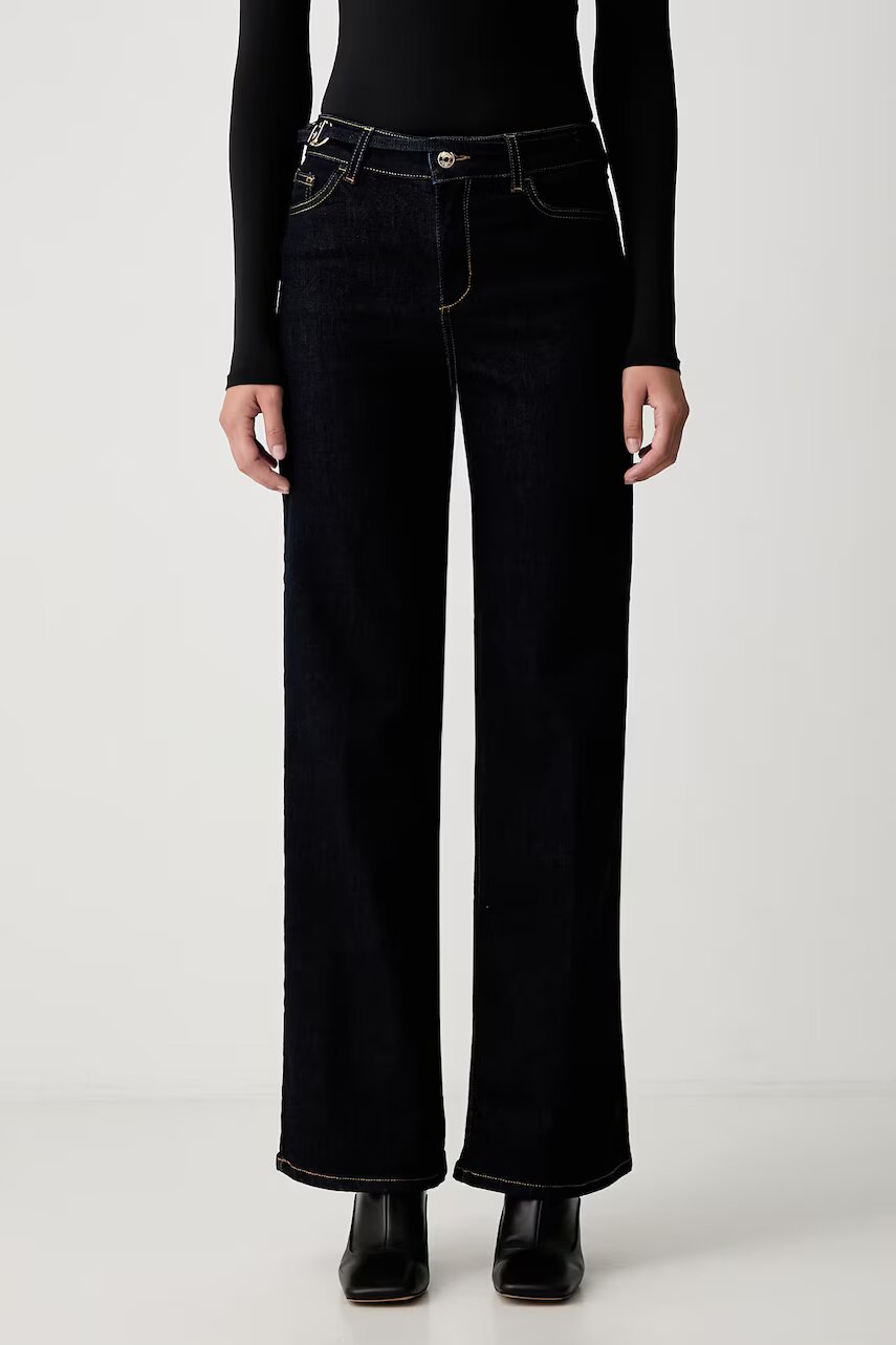 Liu Jo blugi wide leg pentru femei
