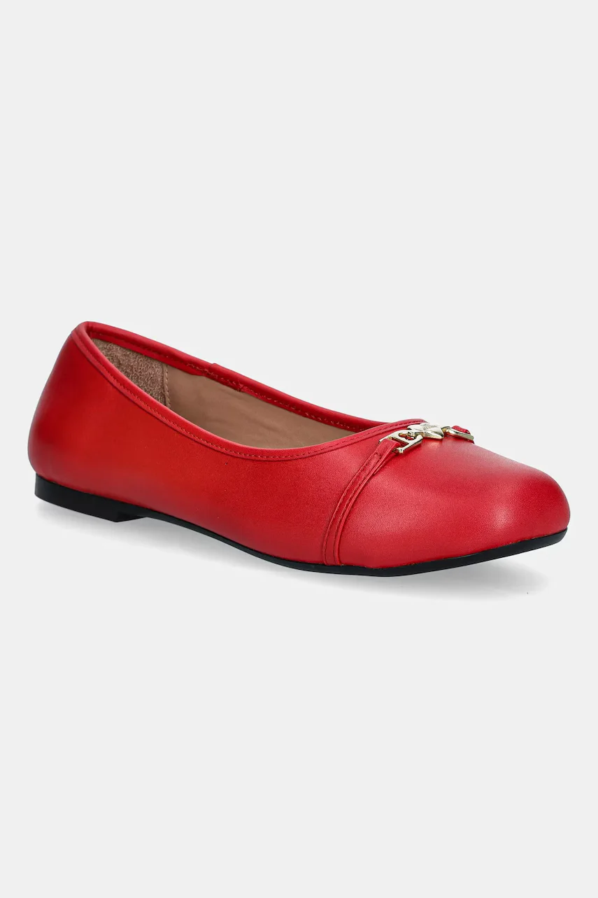 Love Moschino balerini de piele