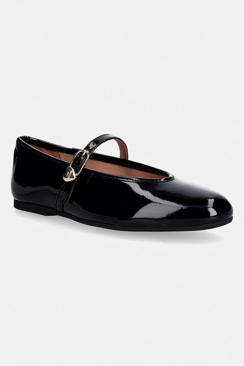 Love Moschino balerini de piele