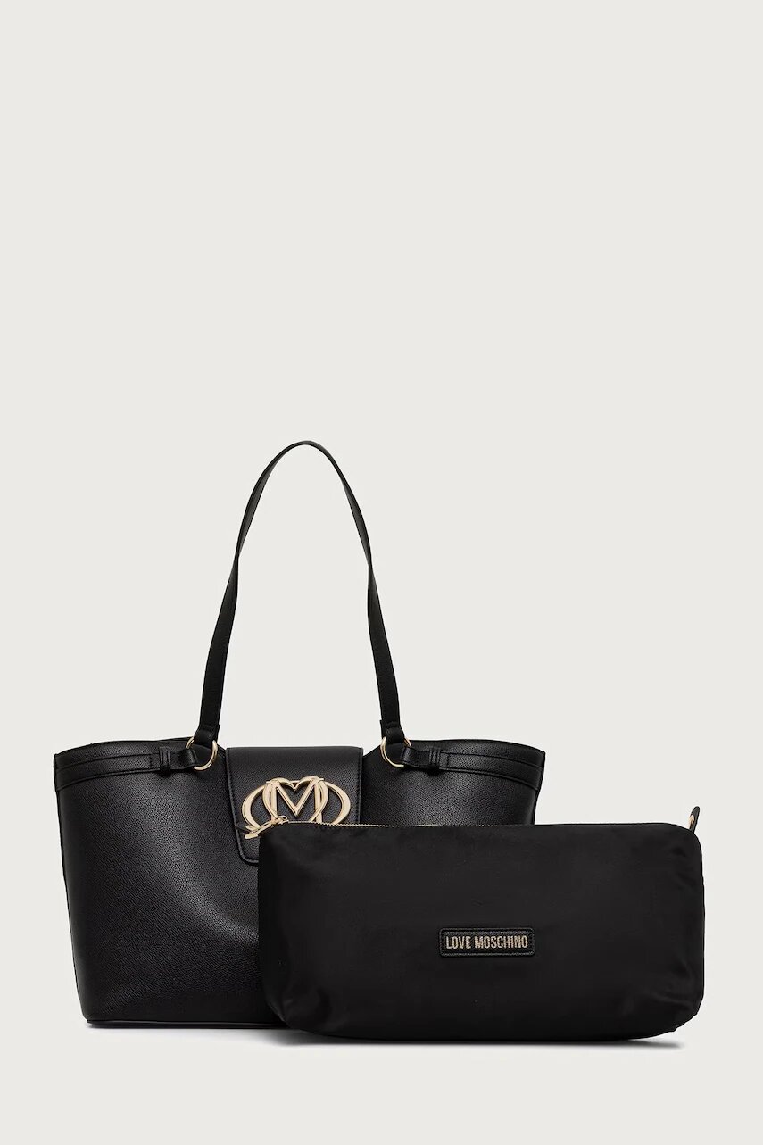 Love Moschino geantă pentru femei cu imitație de piele