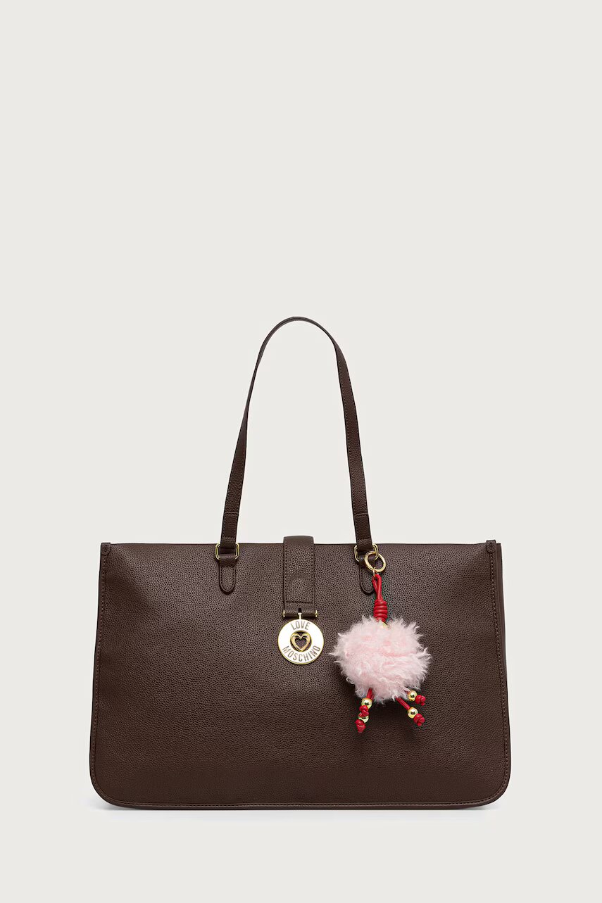 Love Moschino geantă shopper pentru femei cu imitație de piele