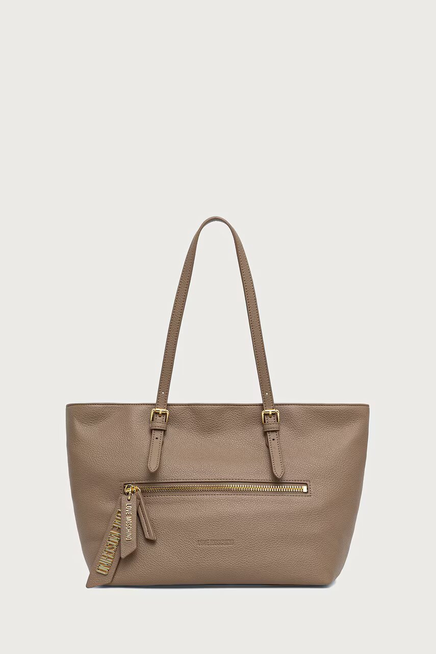 Love Moschino geantă shopper pentru femei cu imitație de piele