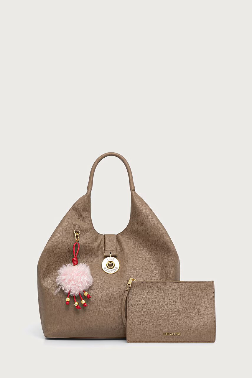 Love Moschino geantă shopper pentru femei cu imitație de piele
