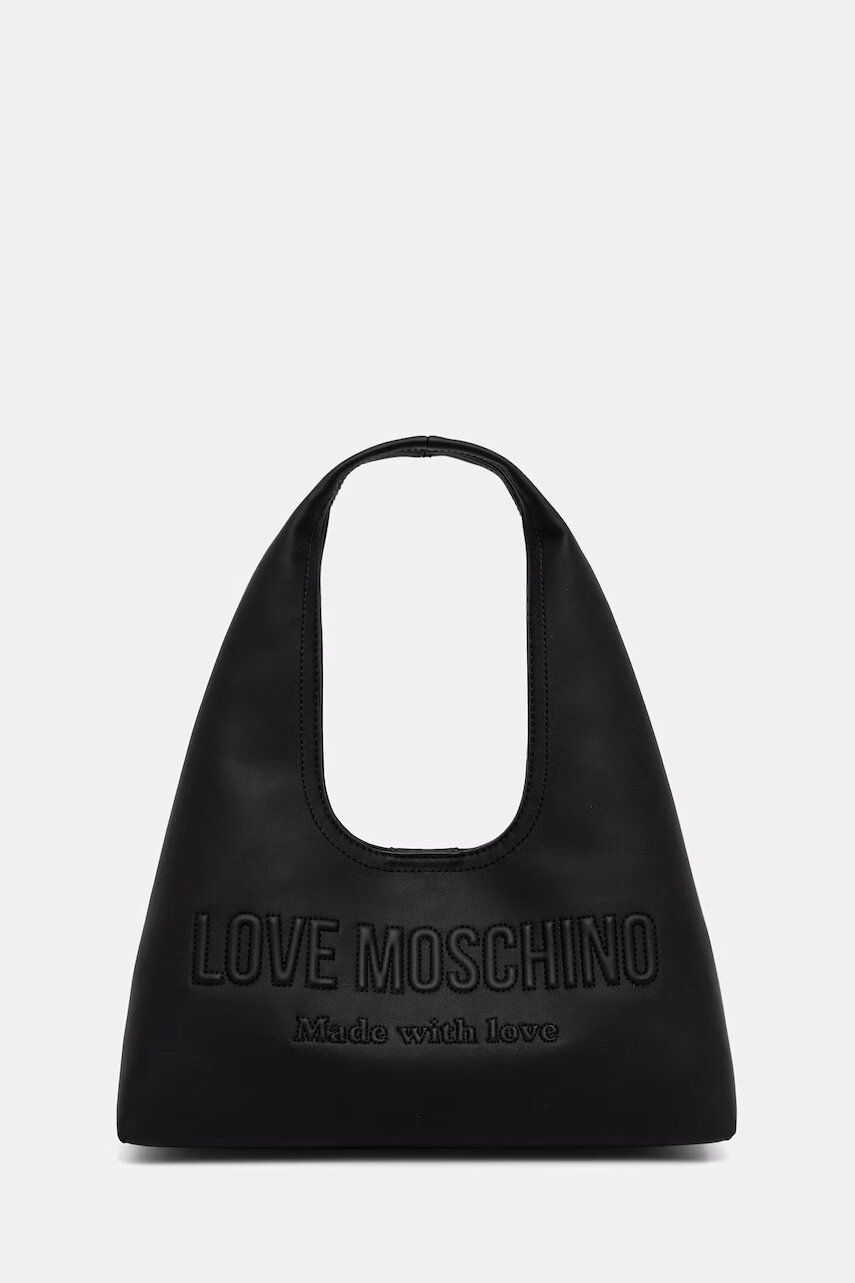 Love Moschino hobo bag pentru femei cu imitație de piele