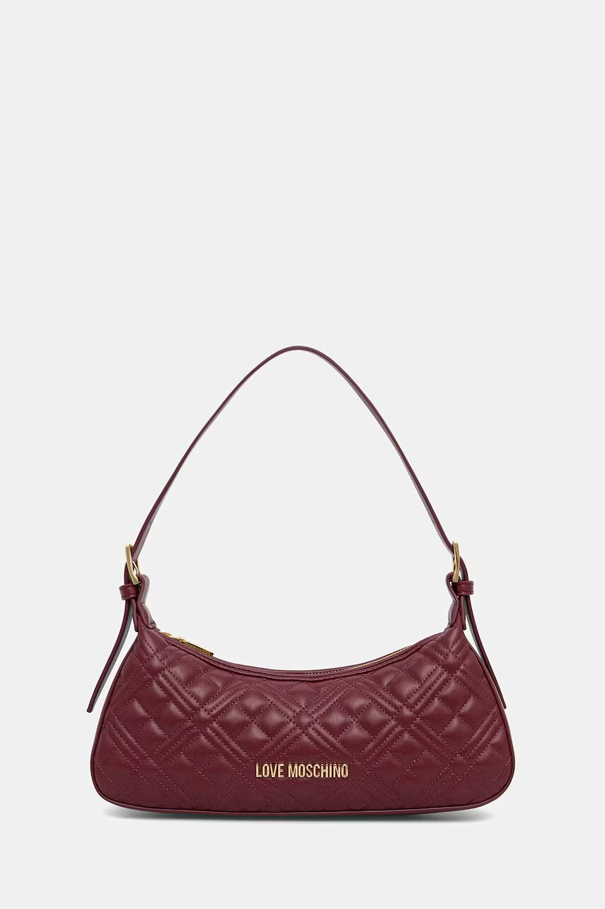 Love Moschino hobo bag pentru femei cu imitație de piele