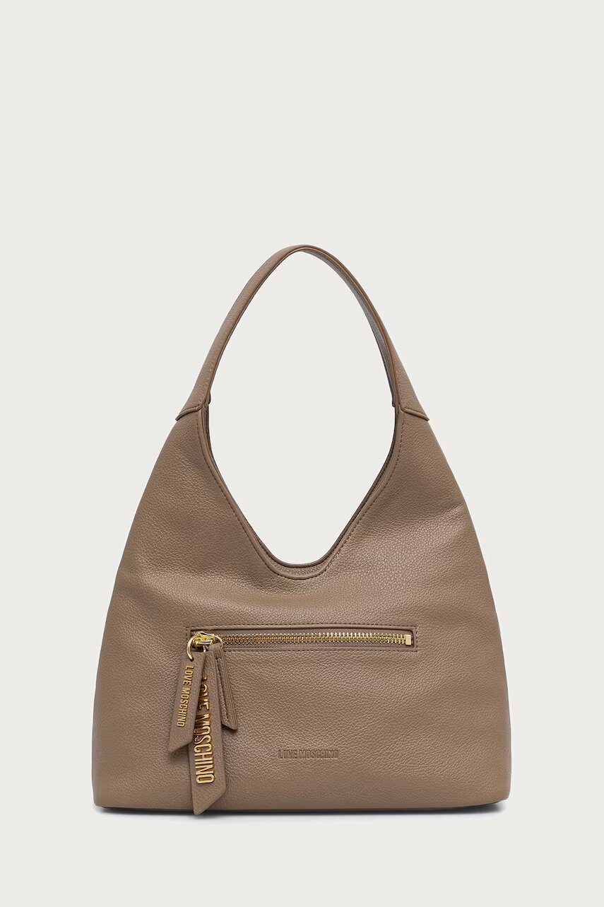 Love Moschino hobo bag pentru femei cu imitație de piele