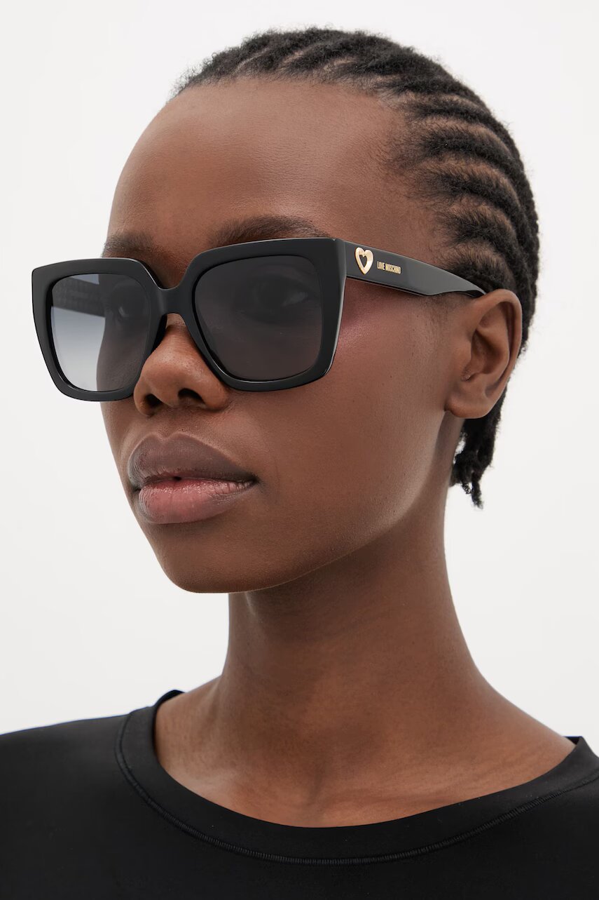 Love Moschino ochelari de soare pătrați pentru femei