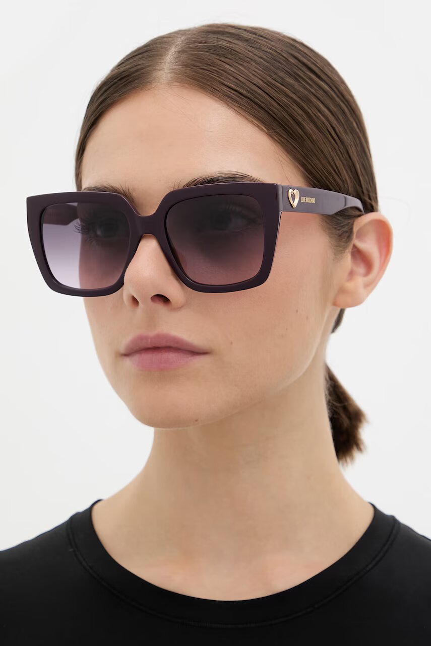 Love Moschino ochelari de soare pătrați pentru femei