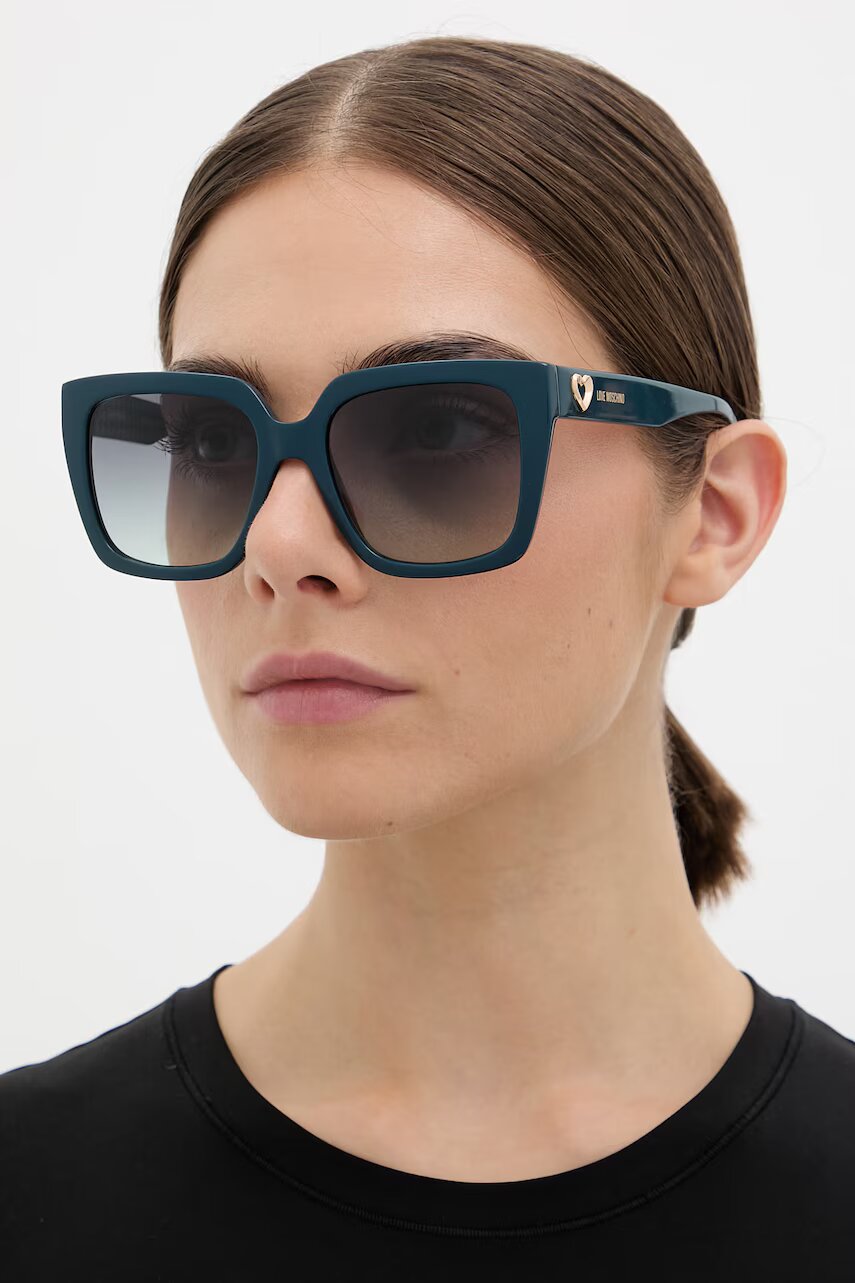 Love Moschino ochelari de soare pătrați pentru femei