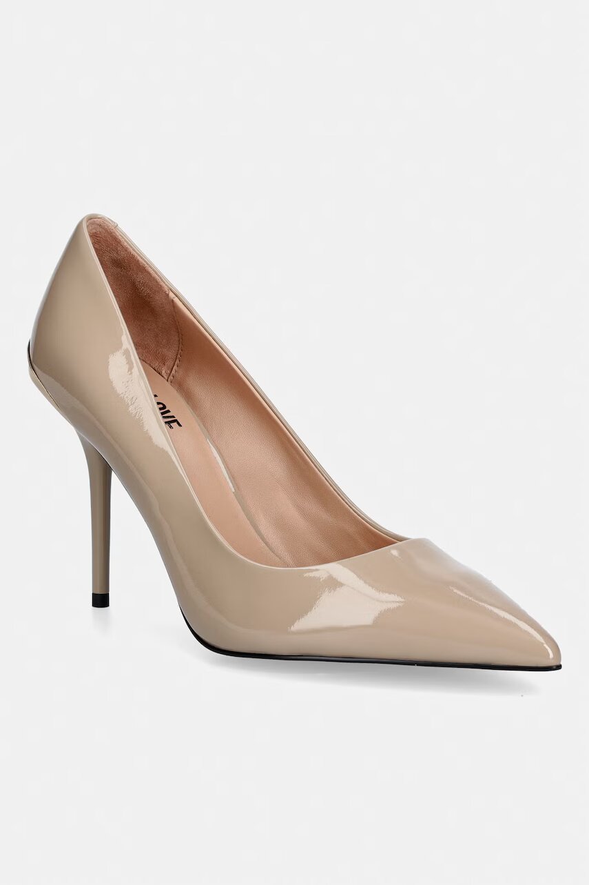Love Moschino pantofi cu toc stiletto piele