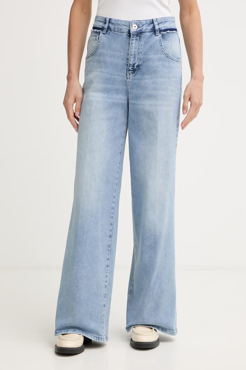 Marc Aurel blugi wide leg pentru femei