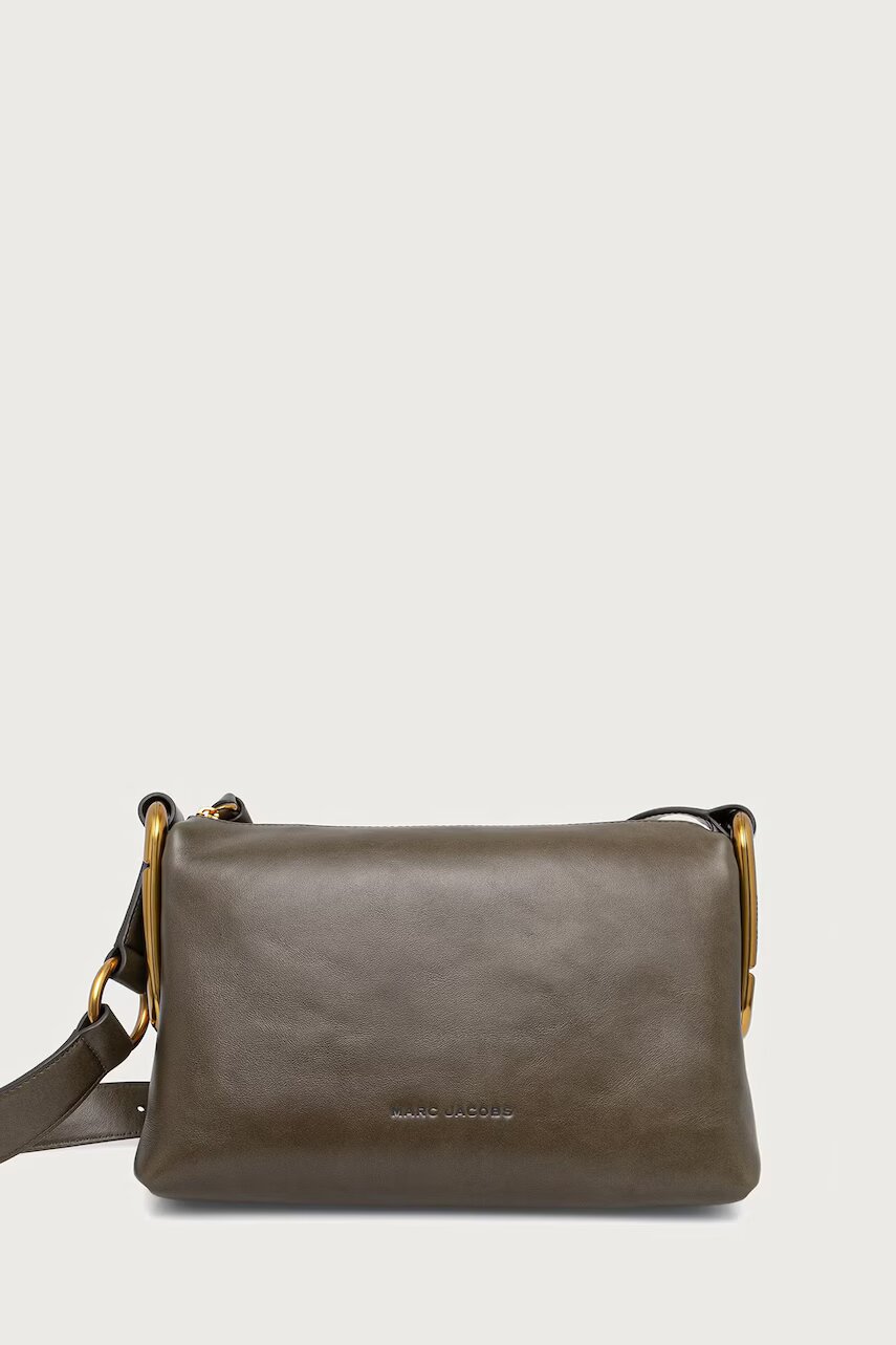 Marc Jacobs geantă crossbody pentru femei din piele MEDIUM SHOULDER BAG