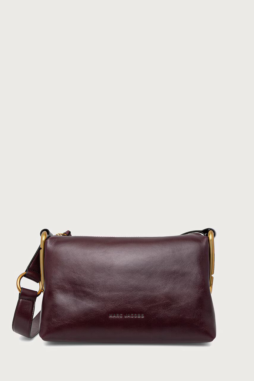 Marc Jacobs geantă crossbody pentru femei din piele MEDIUM SHOULDER BAG