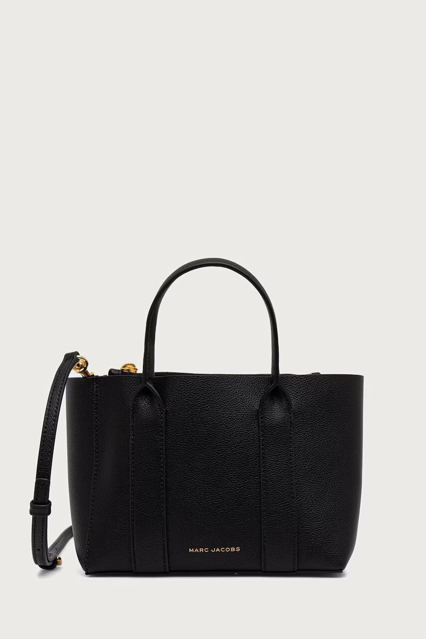 Marc Jacobs geantă crossbody pentru femei din piele SMALL WORK TOTE