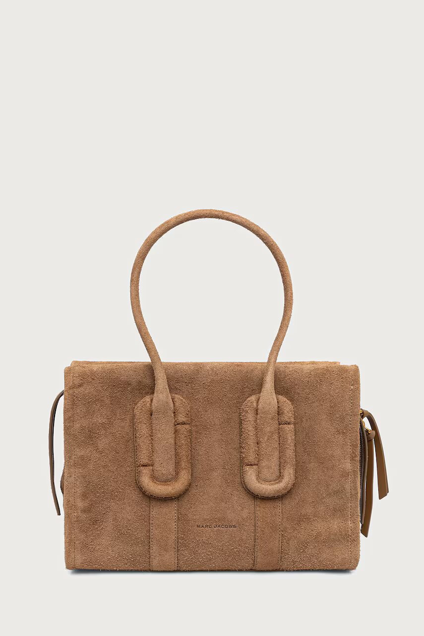 Marc Jacobs geantă shopper pentru femei din piele întoarsă CITY TOTE