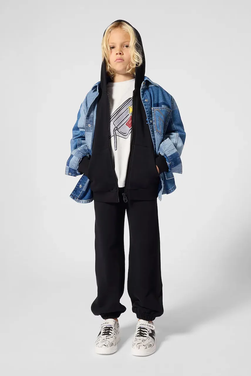 Marc Jacobs pantaloni de trening pentru copii cu bumbac