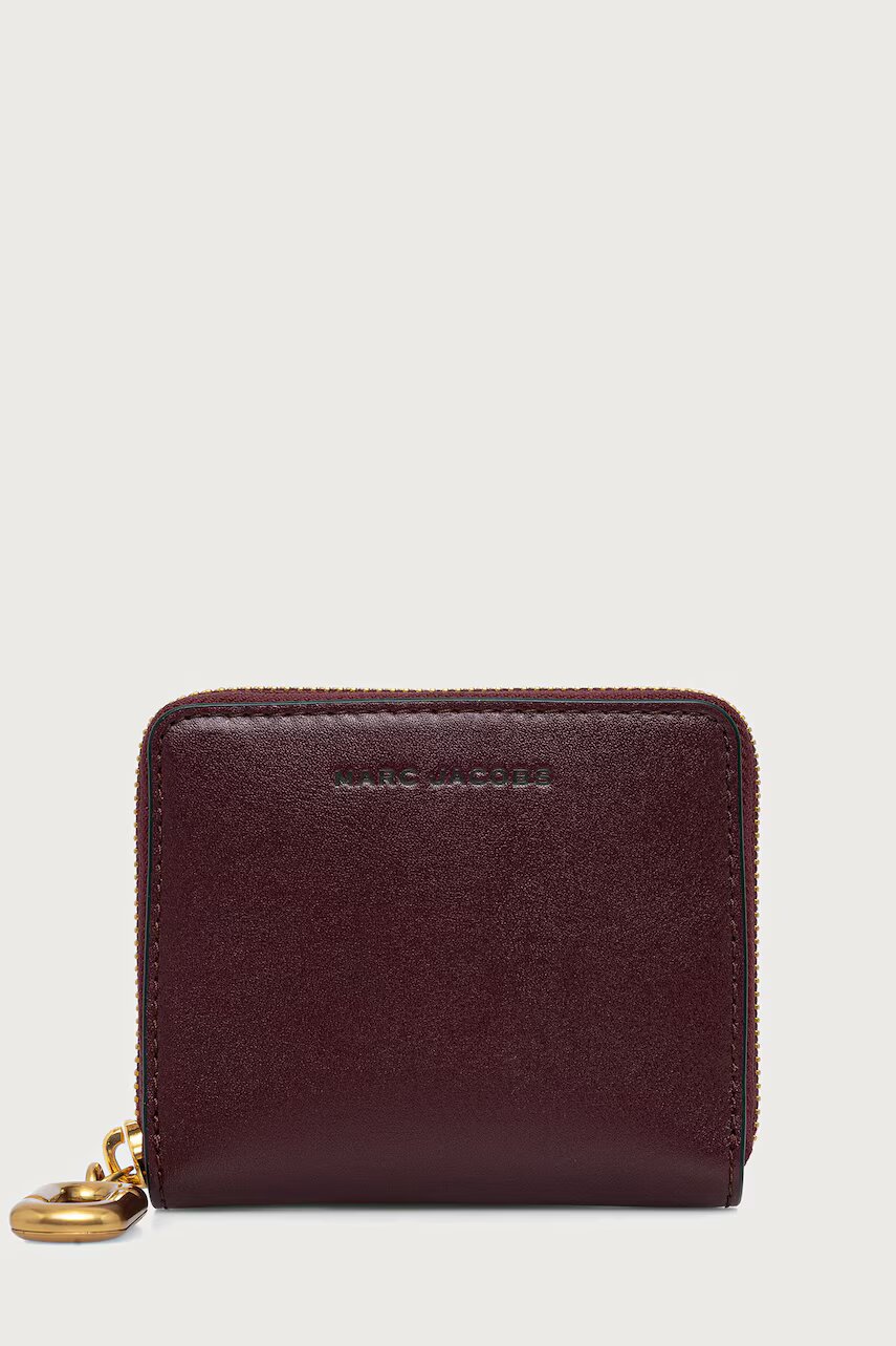 Marc Jacobs portofel pentru femei din piele SLIM COMPACT WALLET