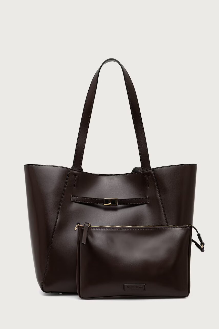 Marc O'Polo tote bag pentru femei din piele